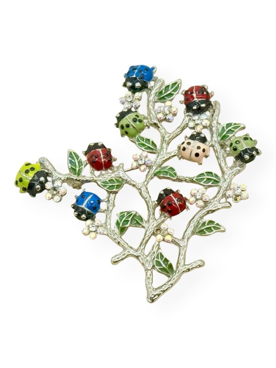Jewelry - Ladybug Branch Brooch